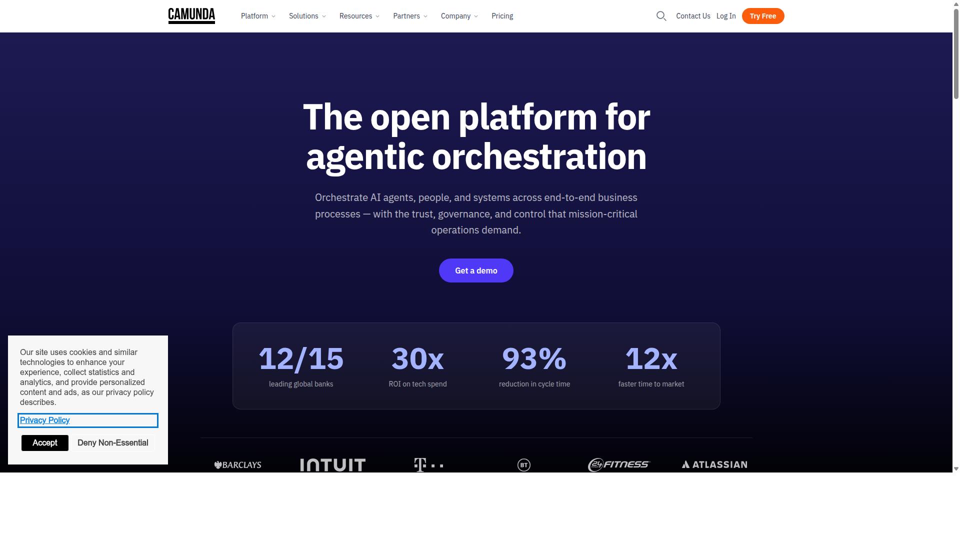 Camunda website